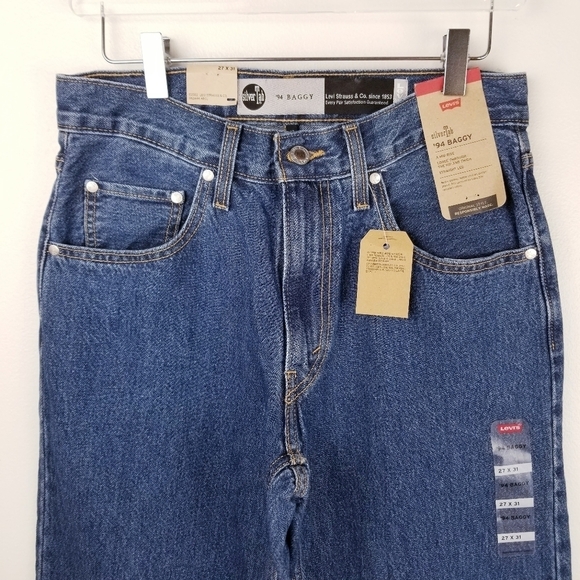 Levi's SilverTab '94 Baggy A35180008 Medium Wash Jeans NWT size 27x31 - Picture 8 of 15